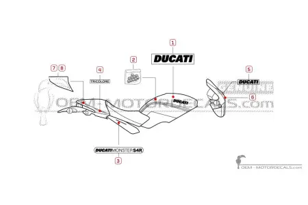 Ducati MONSTER S4R S4RS 2008