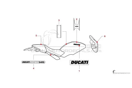 Ducati MONSTER S4RS 2007 - Blanc