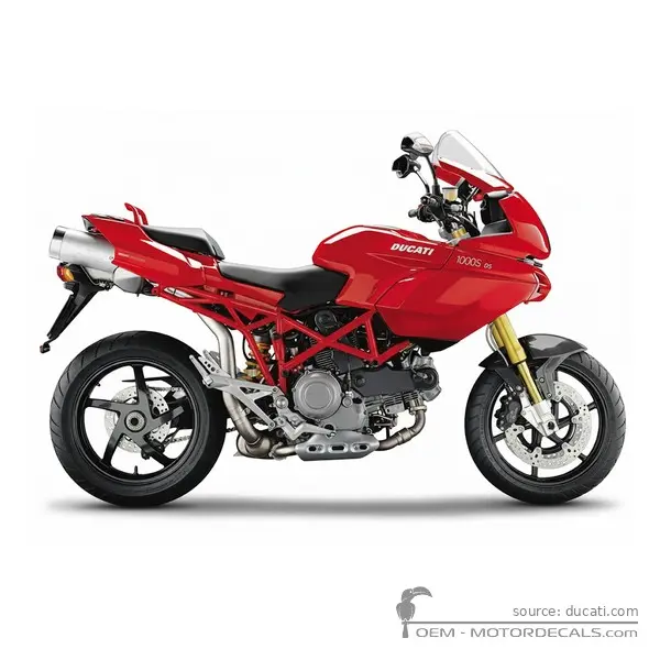 Ducati MULTISTRADA 1000 S 2006 - Ducati Red