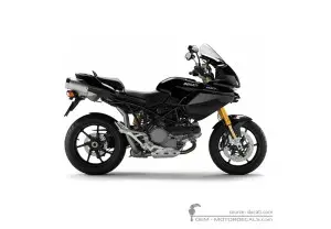 Adesivi per Ducati MULTISTRADA 1100 S 2007 • Ducati Adesivi OEM