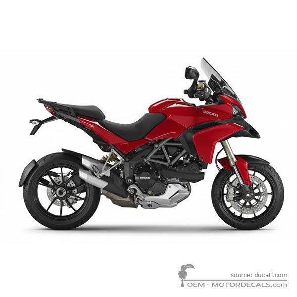 Pegatinas para Ducati MULTISTRADA 1200 S 2010 • Ducati Pegatinas OEM