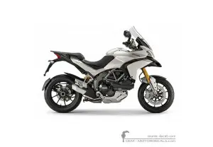 Adesivi per Ducati MULTISTRADA 1200 2011 • Ducati Adesivi OEM