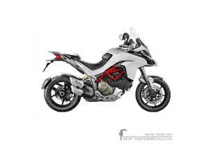 Adesivi per Ducati MULTISTRADA 1200 S 2016 • Ducati Adesivi OEM