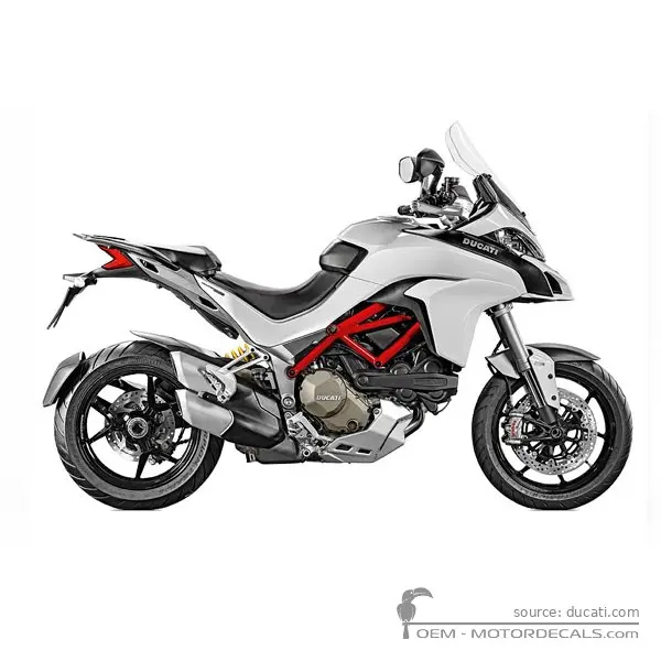 Ducati MULTISTRADA 1200 S 2016 - Iceberg White