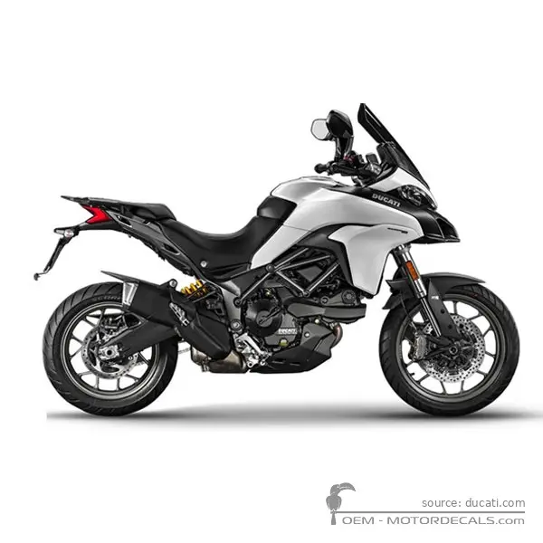 Ducati MULTISTRADA 950 2018 - Star White Silk