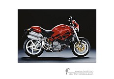 Pegatinas para Ducati MONSTER S4R 2003 - Red • Ducati Pegatinas OEM