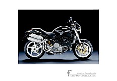 Naklejki do Ducati MONSTER S4R 2006 - Black • Ducati Naklejki OEM