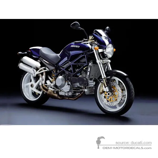Ducati MONSTER S4R 2006 - Blue - Blue
