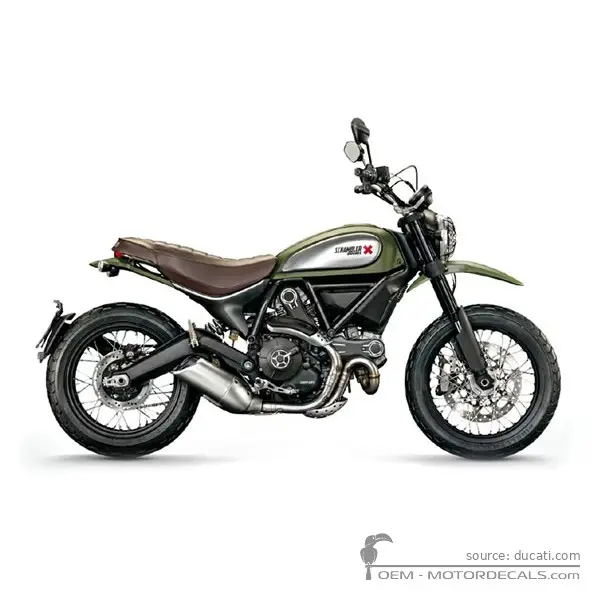 Ducati SCRAMBLER Urban Enduro 2015 - Wild Green