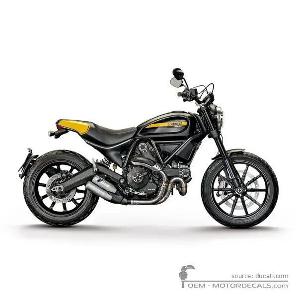 Ducati SCRAMBLER Full Throttle 2016 - Deep Black