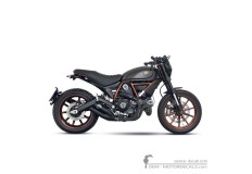 Aufkleber für Ducati SCRAMBLER Italia Independent 2016 • Ducati OEM-Aufkleber