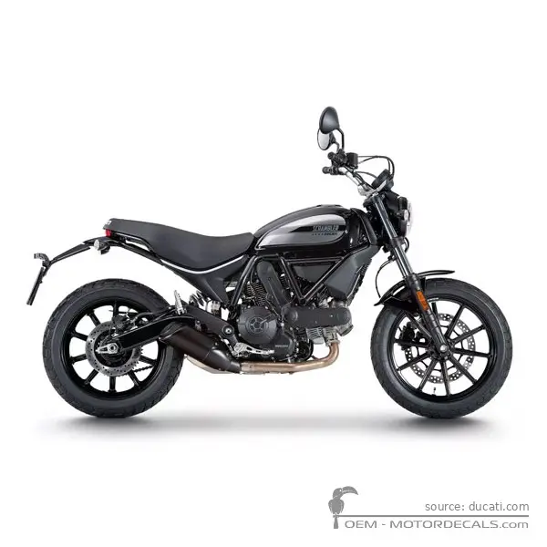 Ducati SCRAMBLER Sixty2 2017 - Shining Black