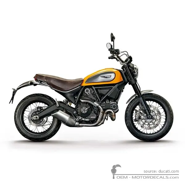 Ducati SCRAMBLER Classic 2017 - Yellow