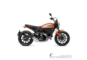 Stickers voor Ducati SCRAMBLER Icon 2020 • Ducati OEM Stickers