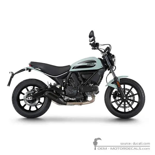 Ducati SCRAMBLER Sixty2 2020 - Ocean Grey
