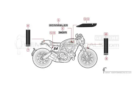 Ducati SCRAMBLER Cafe Racer 2020