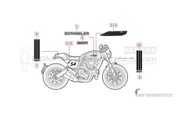 Ducati SCRAMBLER Cafe Racer 2020