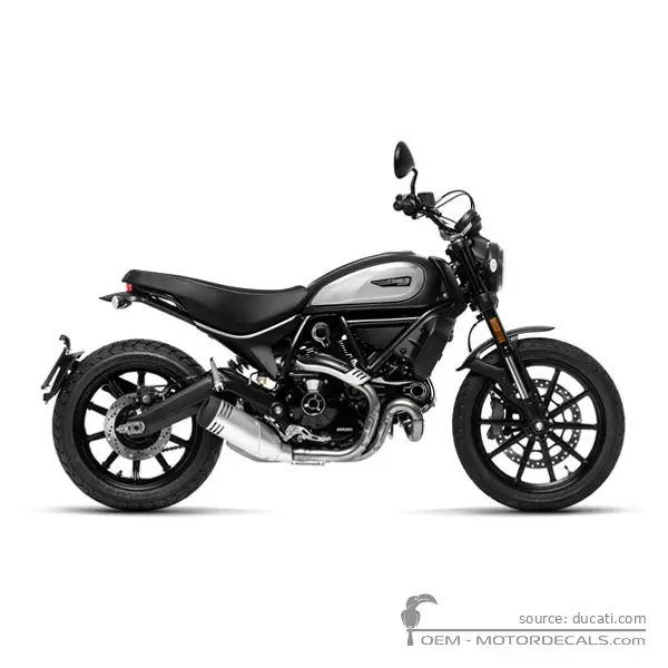 Ducati SCRAMBLER Icon Dark 2021 - Matt Black
