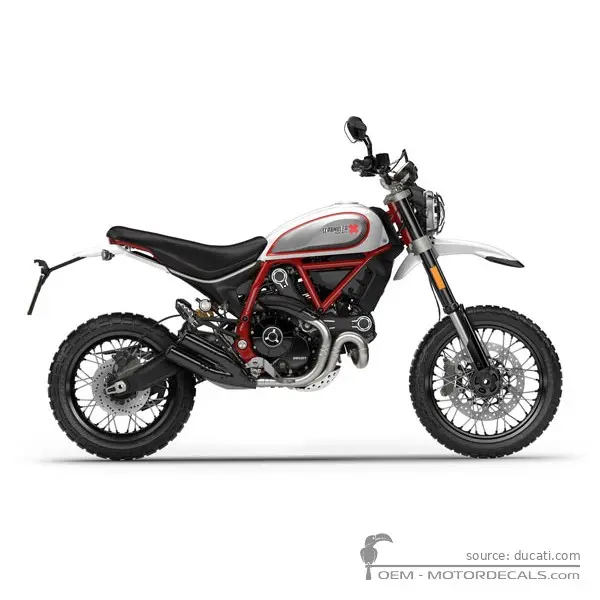 Ducati SCRAMBLER Desert Sled 2021 - White Mirage