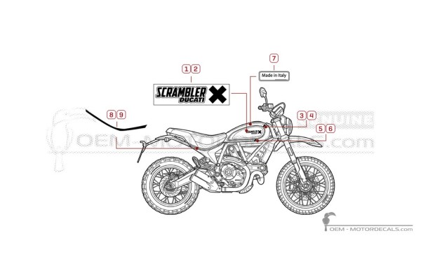 Ducati SCRAMBLER  Desert Sled 2021