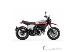 Stickers voor Ducati SCRAMBLER Urban Motard 2022 • Ducati OEM Stickers