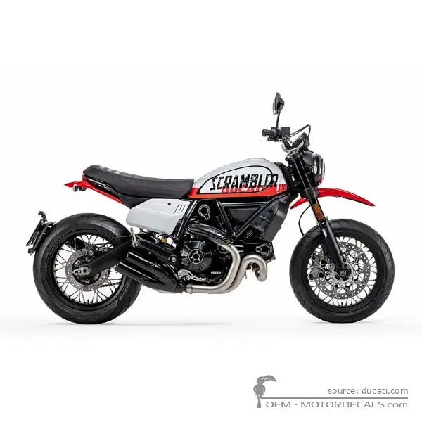 Ducati SCRAMBLER Urban Motard 2022 - Star White Silk