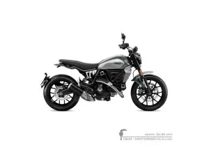 Stickers voor Ducati SCRAMBLER Icon 2025 • Ducati OEM Stickers
