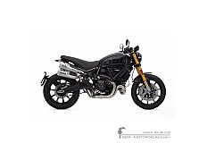 Aufkleber für Ducati SCRAMBLER 1100 Sport Pro 2020 • Ducati OEM-Aufkleber
