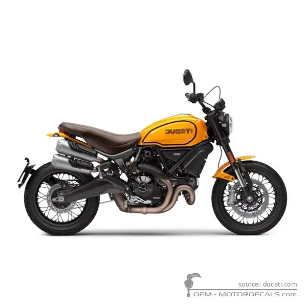 Ducati SCRAMBLER 1100 Tribiute Pro 2023 - Yellow