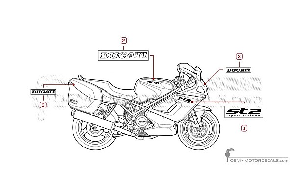 Ducati ST2 944 Sport Touring 1997