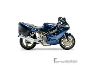 Aufkleber für Ducati ST2 944 Sport Touring 1998 • Ducati OEM-Aufkleber