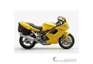 Aufkleber für Ducati ST2 944 Sport Touring 2002 • Ducati OEM-Aufkleber