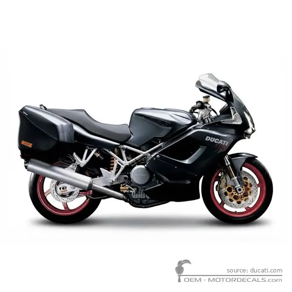 Ducati ST3 992 Sport Touring 2005 - Metallic Dark Grey