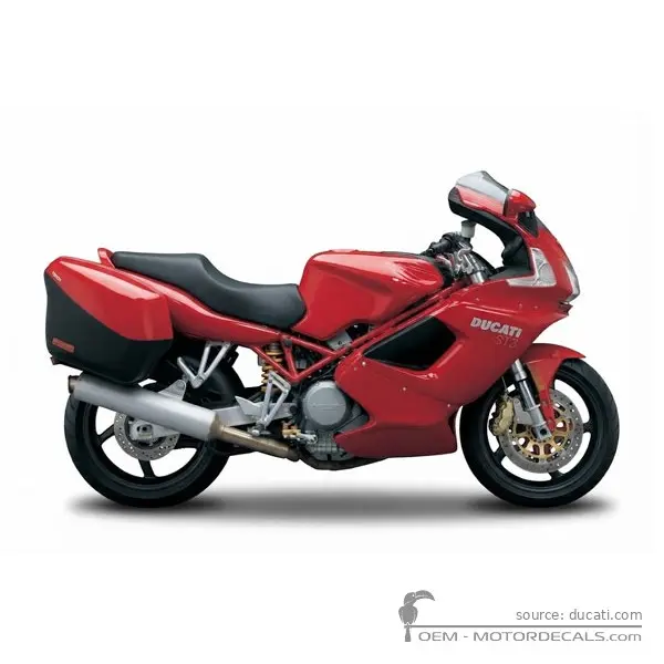 Ducati ST3 992 Sport Touring 2006 - Red