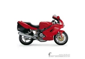 Adesivi per Ducati ST4S 996 Sport Touring 2005 • Ducati Adesivi OEM
