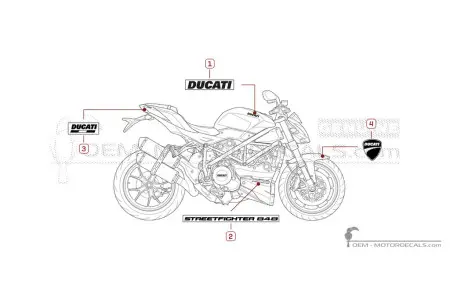 Ducati STREETFIGHTER 848 2012
