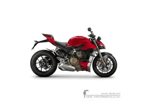 Aufkleber für Ducati STREETFIGHTER V4 2022 • Ducati OEM-Aufkleber
