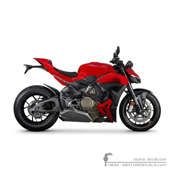 Ducati STREETFIGHTER V4 S 2025 - Ducati Red