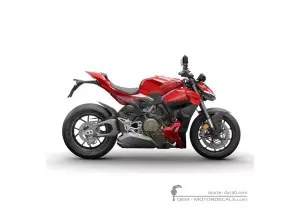 Aufkleber für Ducati STREETFIGHTER V4 2025 • Ducati OEM-Aufkleber