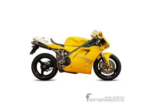 Autocollants pour Ducati SUPERBIKE 748 1996 • Ducati Autocollants OEM