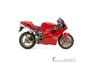 Autocollants pour Ducati SUPERBIKE 748 1997 • Ducati Autocollants OEM