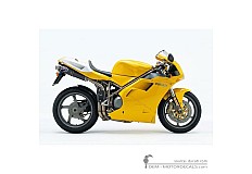 Autocollants pour Ducati SUPERBIKE 748 SPS 1998 • Ducati Autocollants OEM