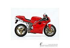 Pegatinas para Ducati SUPERBIKE 748 2000 • Ducati Pegatinas OEM