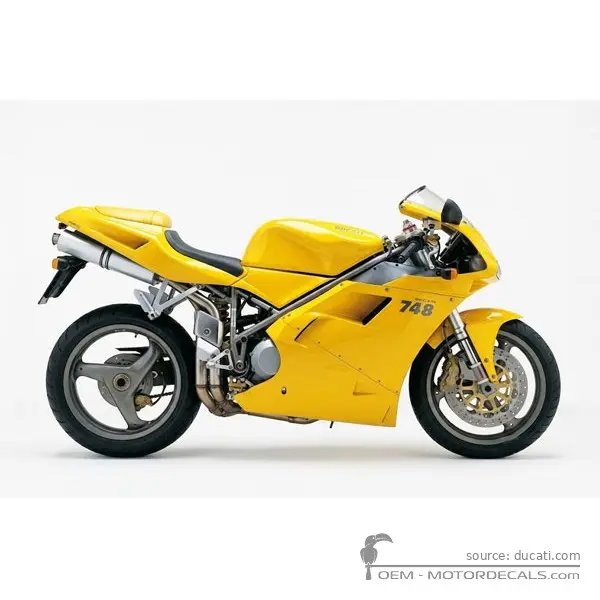 Ducati SUPERBIKE 748 2000 - Yellow