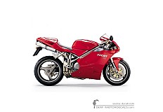 Pegatinas para Ducati SUPERBIKE 748 2002 • Ducati Pegatinas OEM