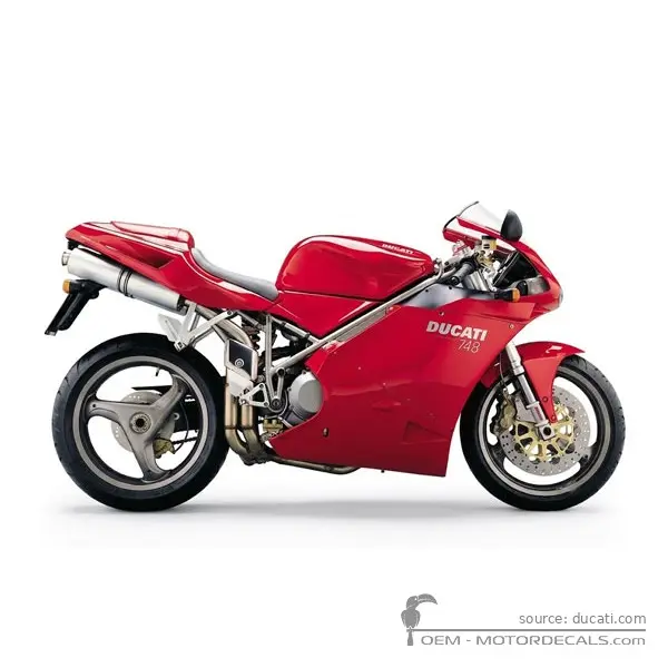 Ducati SUPERBIKE 748 2002 - Ducati Red