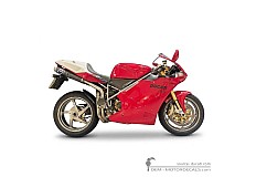 Autocollants pour Ducati SUPERBIKE 748 R 2002 • Ducati Autocollants OEM