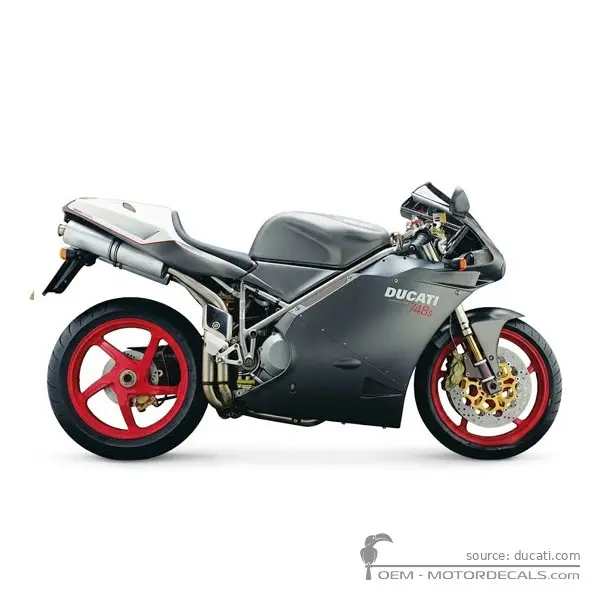 Ducati SUPERBIKE 748 S 2002 - Titanium Grey