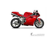 Decals for Ducati SUPERBIKE 996 2000 • Ducati OEM Decals