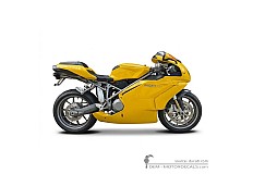 Adesivi per Ducati SUPERBIKE 999 2004 • Ducati Adesivi OEM